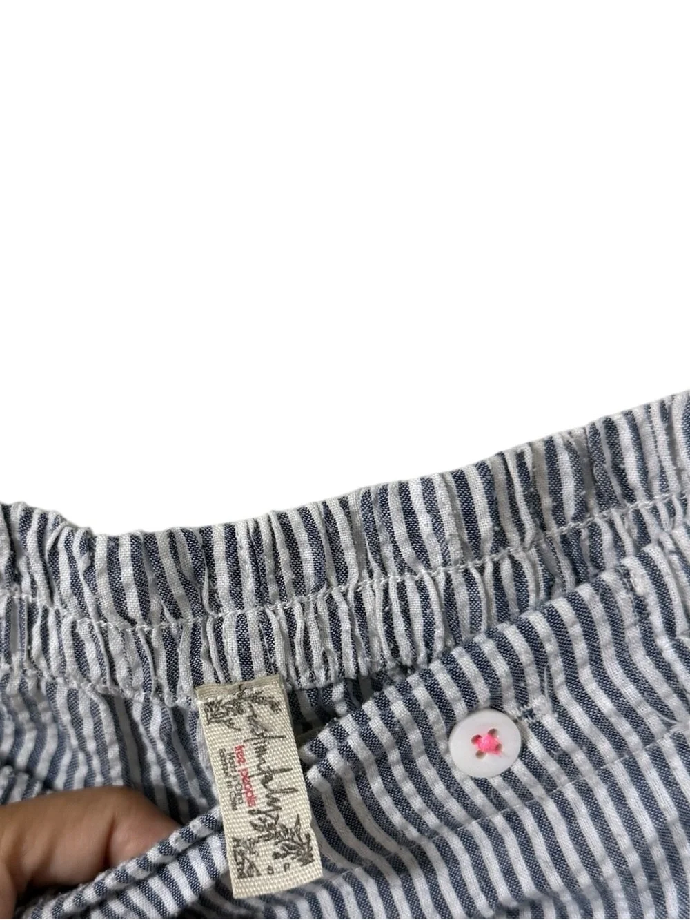 FREE PEOPLE Intimately Cloud Ten Striped Casual Lounge Pants Joggers